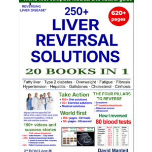 250+ Liver Reversal Solutions - spiral bound book.
